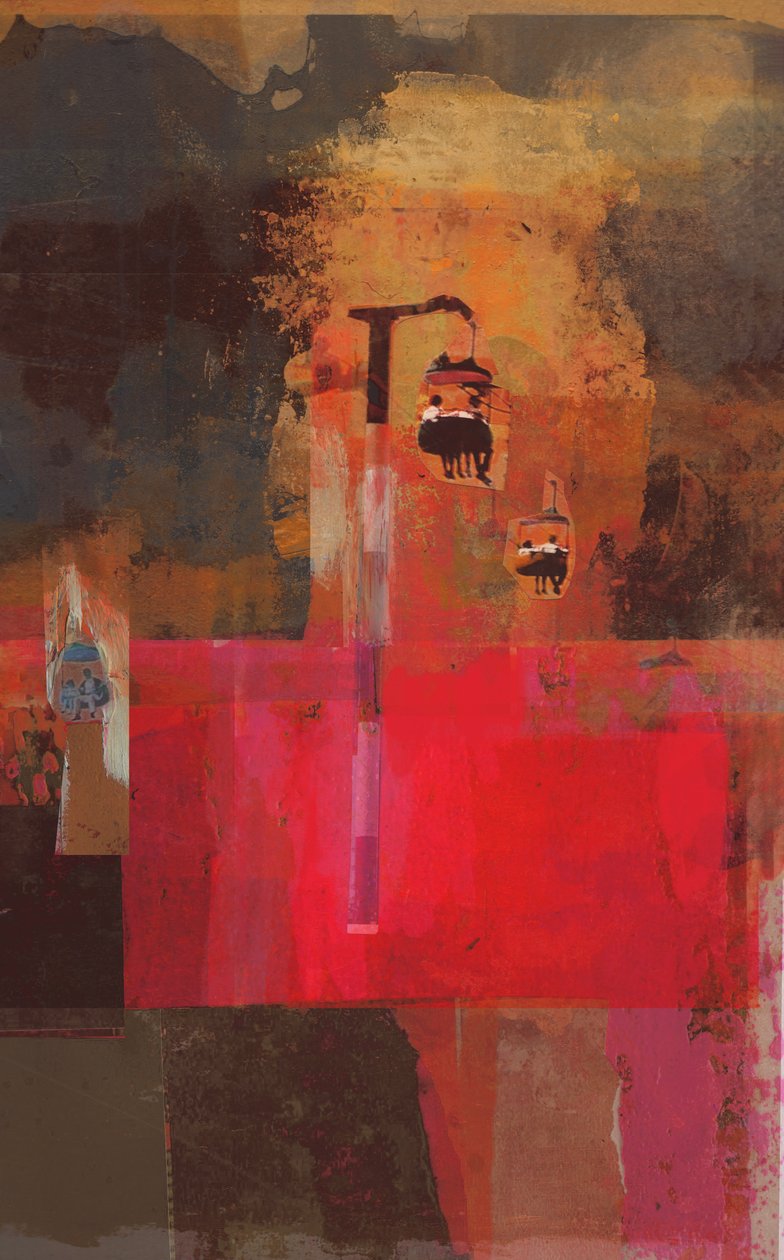 Cable Cars, 2014, kollaasi paperille tekijältä David McConochie
