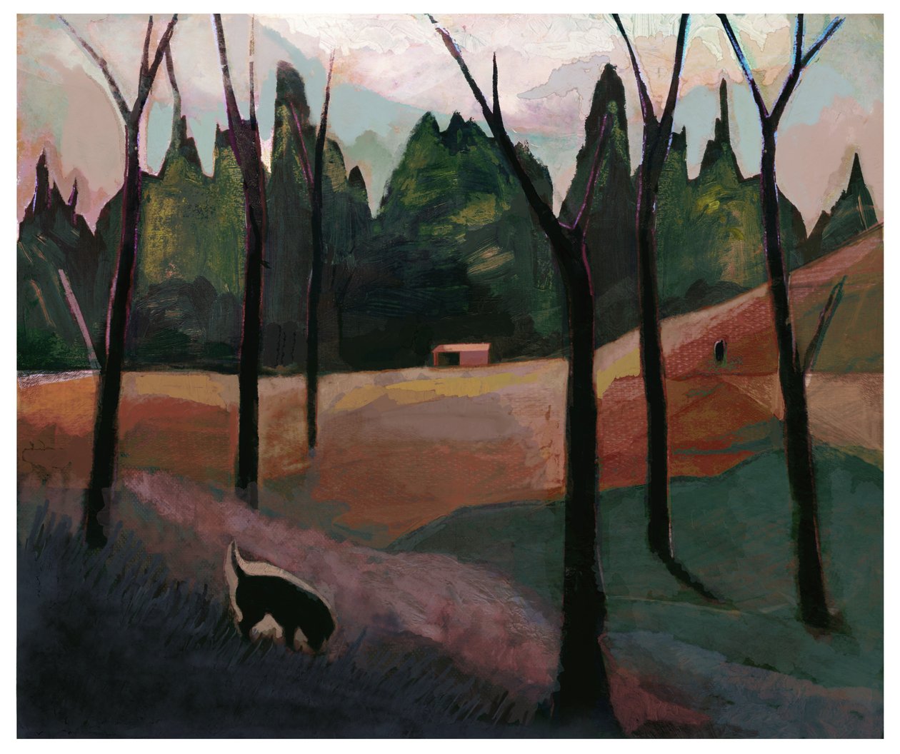 Farrow Sands, 2023 (sekatekniikkaa) tekijältä David McConochie