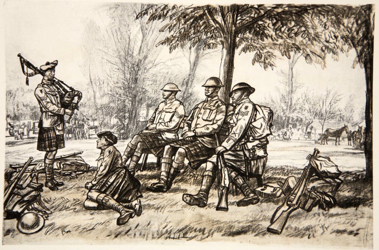 Out of the line, kuvitus kirjasta 