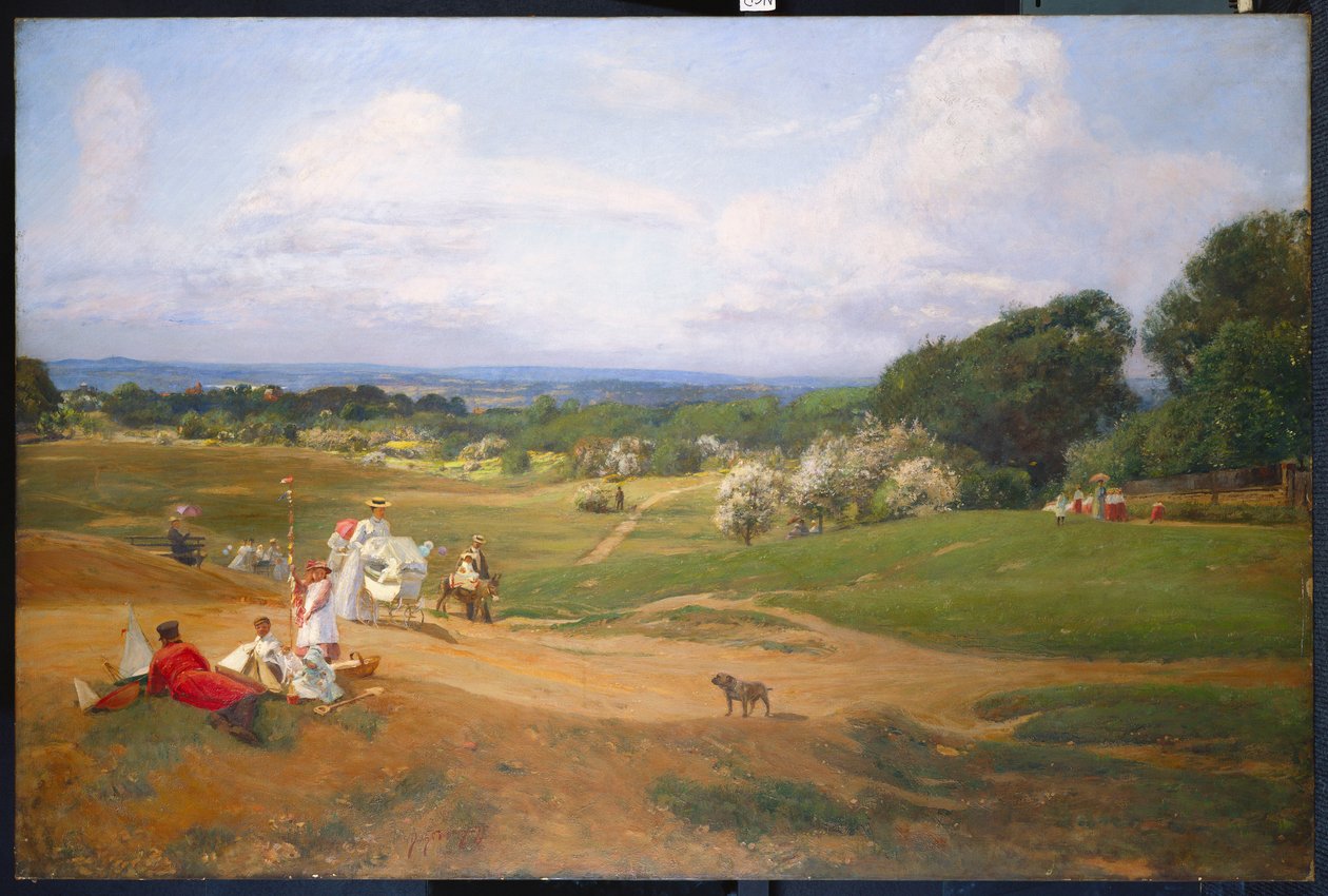 Hampsteadin Happy Heath, 1897 tekijältä David Murray