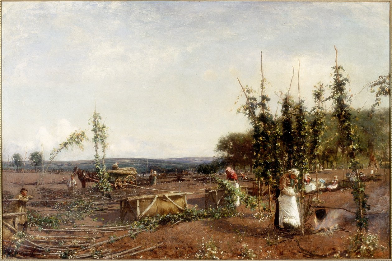 Nooning in the Hop Gardens, 1889 tekijältä David Murray