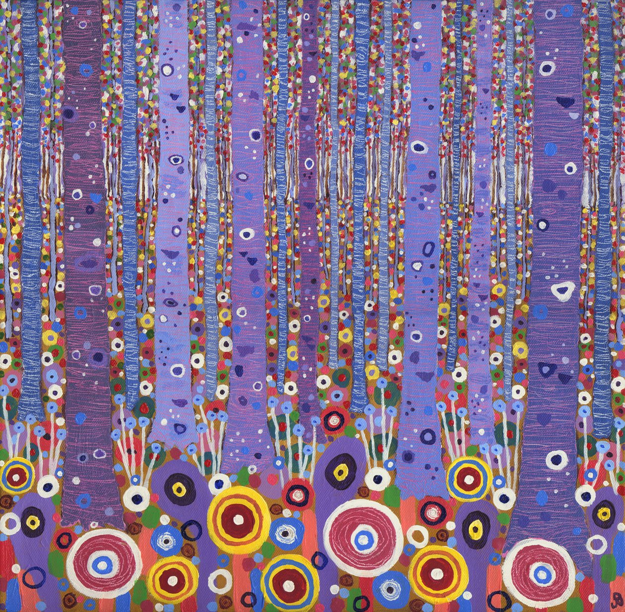 Purple Forest 1, 2012 tekijältä David Newton