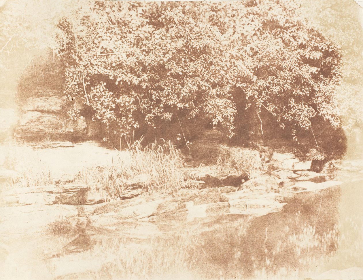 Burnside, Fife Island Almond Riverissä, 1843-47. Tekijät: David Octavius Hill, Robert Adamson, Hill & Adamson. tekijältä Hill and Adamson