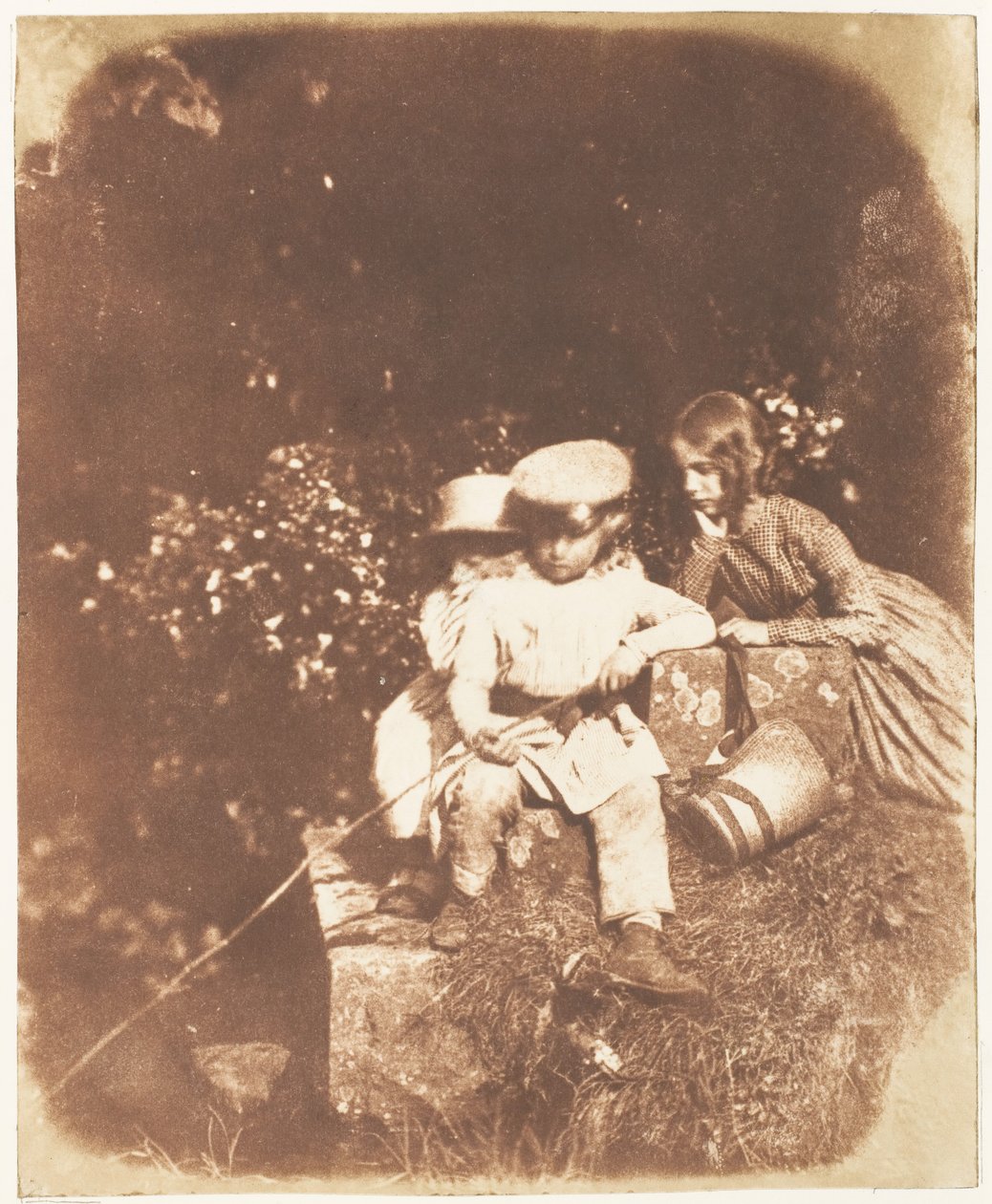 Finlay-lapset, 1843-47. Tekijät: David Octavius Hill, Robert Adamson, Hill & Adamson. tekijältä Hill and Adamson