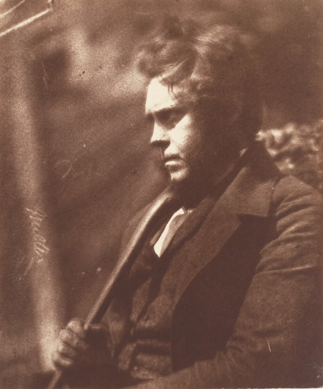 Hugh Miller, 1843-47. Tekijät: David Octavius Hill, Robert Adamson, Hill & Adamson. tekijältä Hill and Adamson