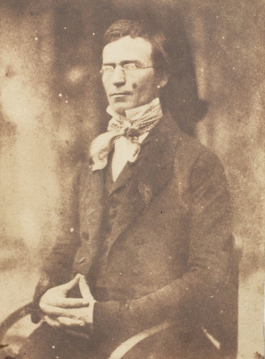Jacob Abbott, 1843-47. Tekijät: David Octavius Hill, Robert Adamson, Hill & Adamson. tekijältä Hill and Adamson