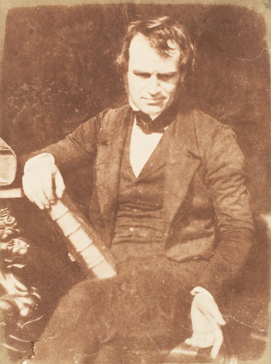 John Wilson, 1843-47. Tekijät: David Octavius Hill, Robert Adamson, Hill & Adamson. tekijältä Hill and Adamson