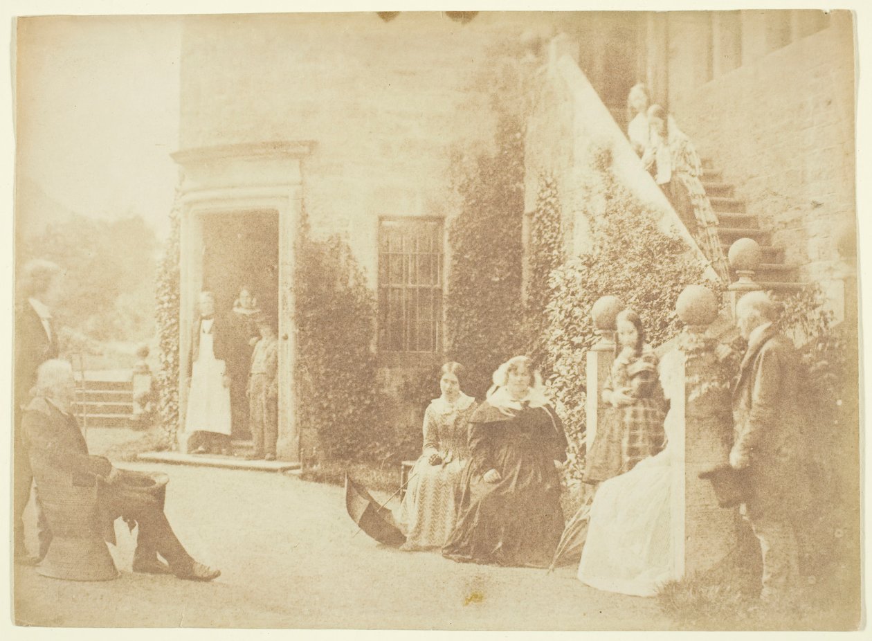 Lord Cockburn at Bonaly, 184647. Tekijät: David Octavius Hill, Robert Adamson, Hill & Adamson. tekijältä Hill and Adamson