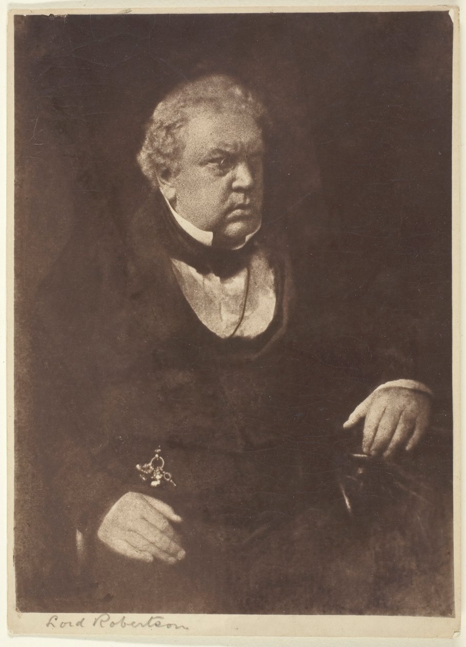 Lord Robertson, 184346, painettu 18901900. Tekijät: David Octavius Hill, Robert Adamson, Hill & Adamson. tekijältä Hill and Adamson