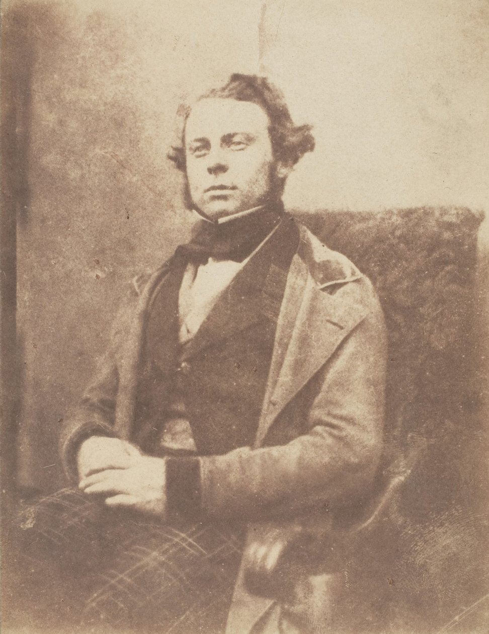 [Mies], 1843-47. Tekijät: David Octavius Hill, Robert Adamson, Hill & Adamson. tekijältä Hill and Adamson