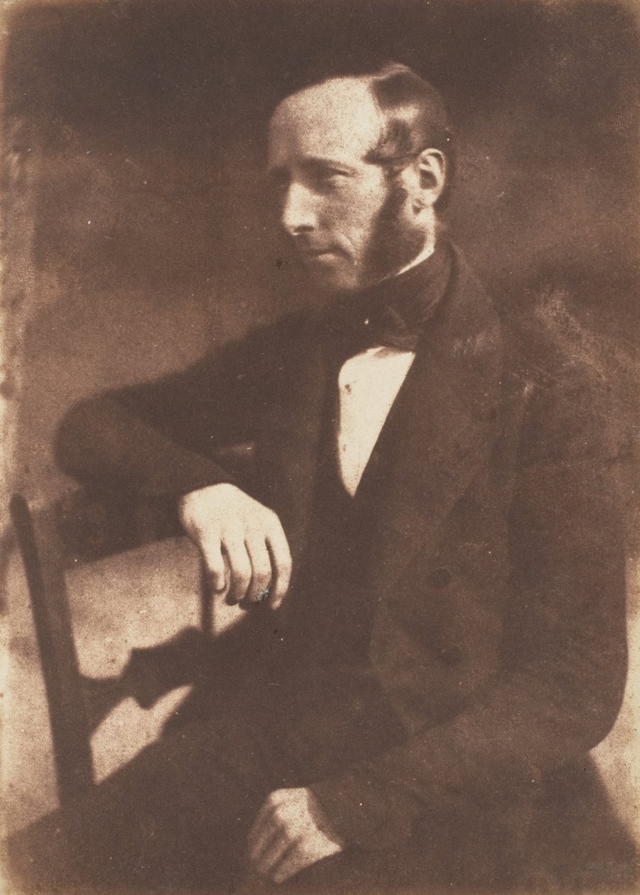 [Mies], 1843-47. Tekijät: David Octavius Hill, Robert Adamson, Hill & Adamson. tekijältä Hill and Adamson
