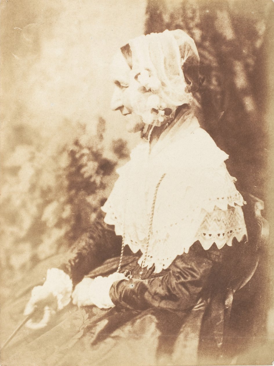 Rouva Rigby, 1843-47. Tekijät: David Octavius Hill, Robert Adamson, Hill & Adamson. tekijältä Hill and Adamson