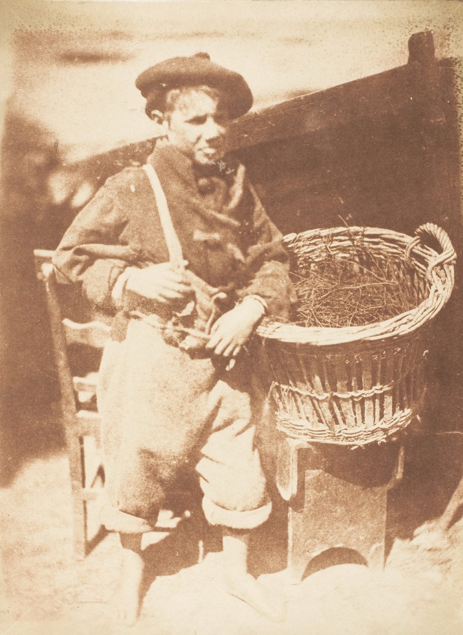 Newhaven Boy, 1843-47. Tekijät: David Octavius Hill, Robert Adamson, Hill & Adamson. tekijältä Hill and Adamson