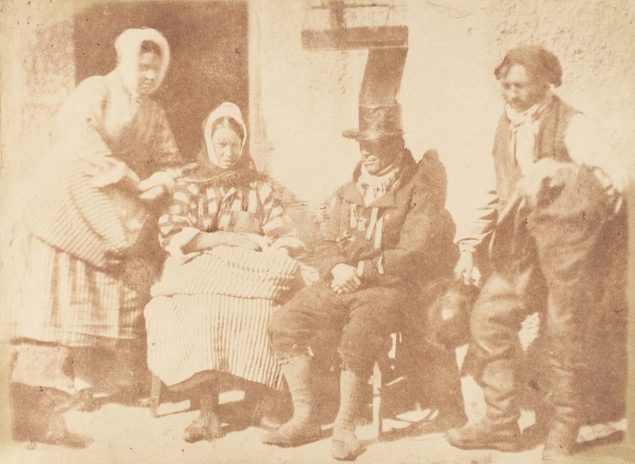 Newhavenin perhe, 1843-47. Tekijät: David Octavius Hill, Robert Adamson, Hill & Adamson. tekijältä Hill and Adamson
