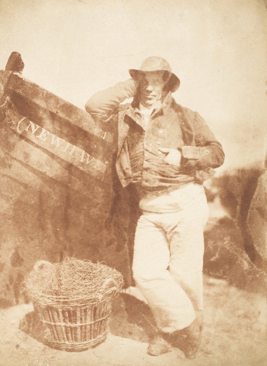 Newhaven Fisherman, 1843-47. Tekijät: David Octavius Hill, Robert Adamson, Hill & Adamson. tekijältä Hill and Adamson