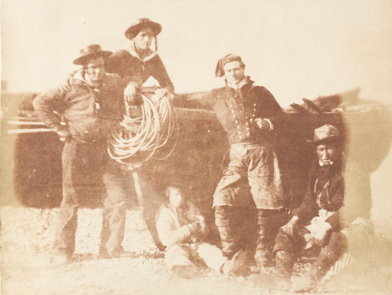 Newhaven Group, 1843-47. Tekijät: David Octavius Hill, Robert Adamson, Hill & Adamson. tekijältä Hill and Adamson