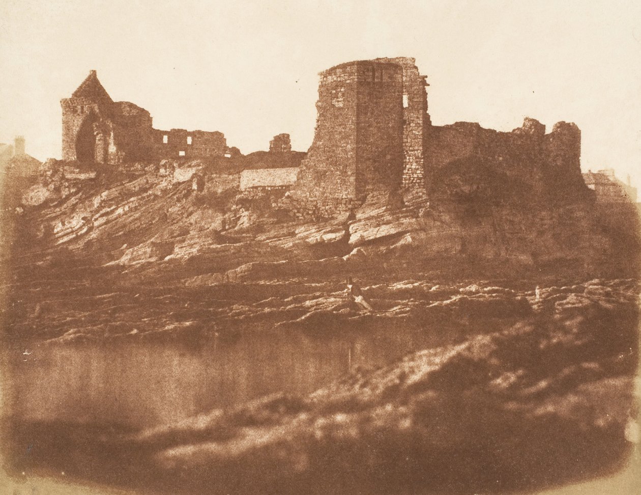 St. Andrews, 1843-47. Tekijät: David Octavius Hill, Robert Adamson, Hill & Adamson. tekijältä Hill and Adamson