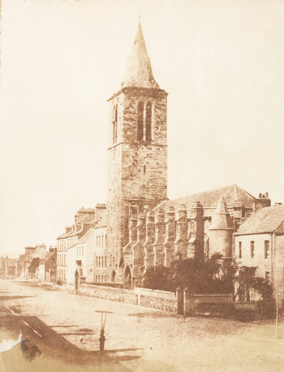 St. Andrews. College Church of St. Salvator, 1843-47. Tekijät: David Octavius Hill, Robert Adamson, Hill & Adamson. tekijältä Hill and Adamson