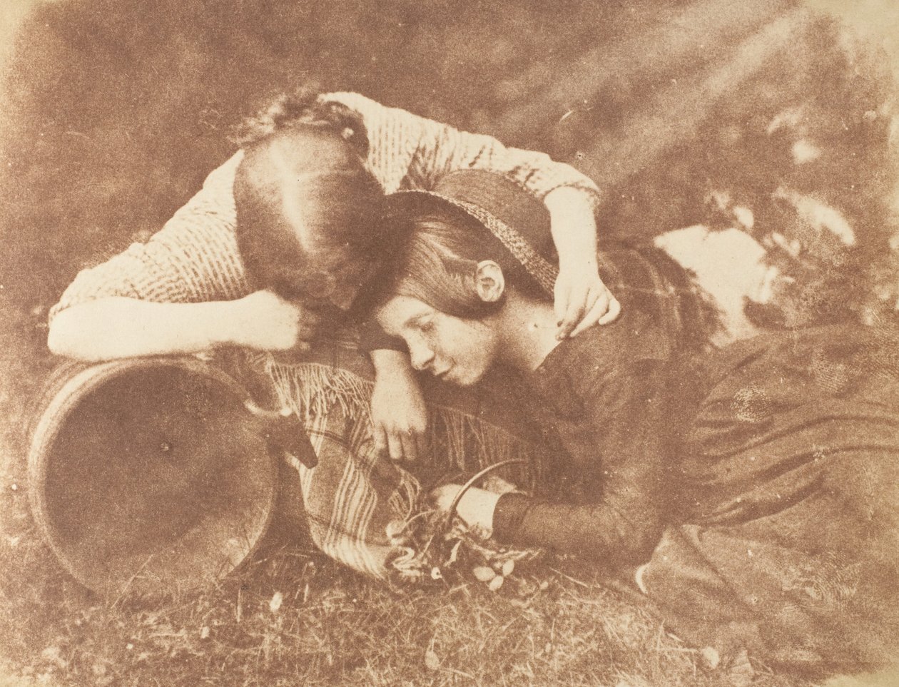Neiti McCandlish, 1843-47. Tekijät: David Octavius Hill, Robert Adamson, Hill & Adamson. tekijältä Hill and Adamson