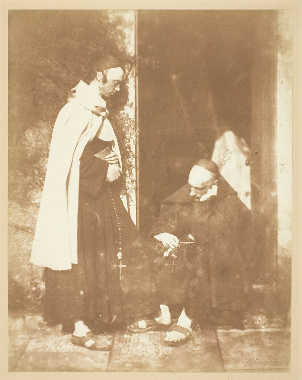 Two Friars, 184346. Tekijät: David Octavius Hill, Robert Adamson, Hill & Adamson. tekijältä Hill and Adamson