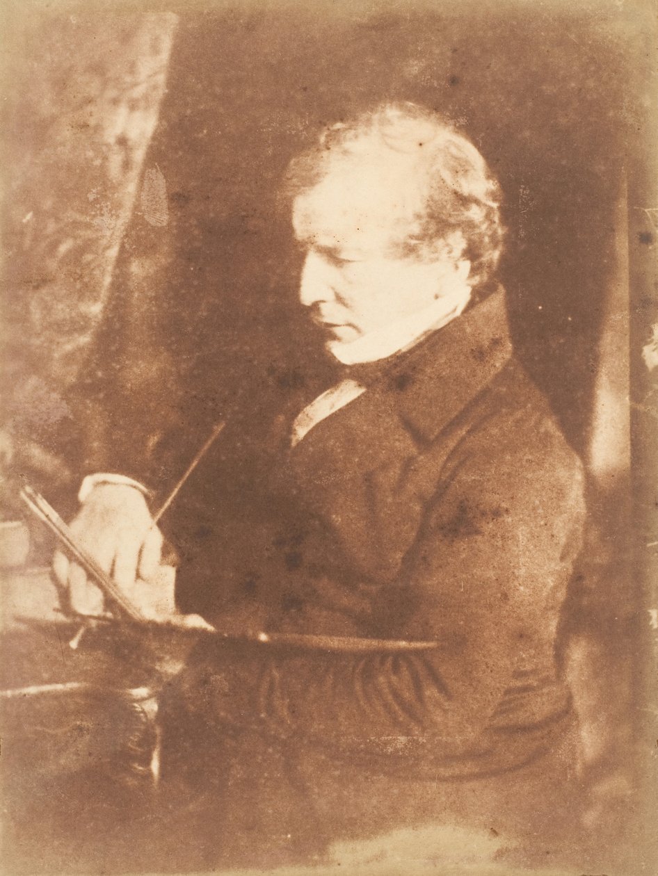 William Etty, R.A., 1843-47. Tekijät: David Octavius Hill, Robert Adamson, Hill & Adamson. tekijältä Hill and Adamson