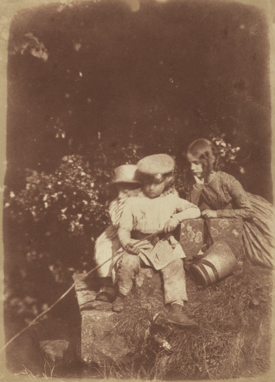 Minnow Poolissa, 1843-1847. Tekijät: David Octavius Hill, Robert Adamson. tekijältä David Octavius Hill, Robert Adamson