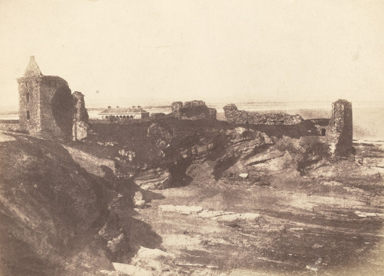 Linna, St Andrews, 1843-1847. Tekijät: David Octavius Hill, Robert Adamson. tekijältä David Octavius Hill, Robert Adamson
