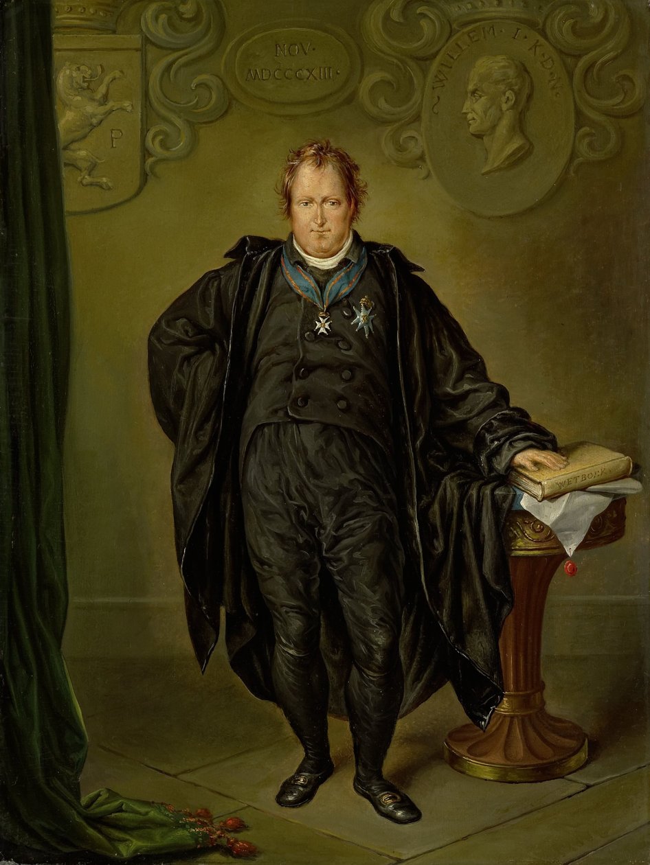 Johan Melchior Kemper (1776-1824), juristi ja valtiomies tekijältä David Pièrre Giottino Humbert de Superville