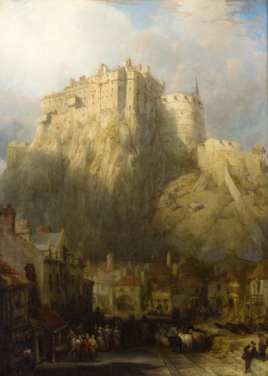 Edinburghin kaupunki ja linna tekijältä David Roberts