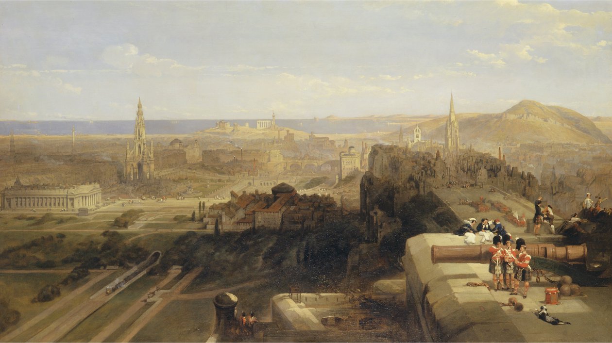 Edinburgh linnasta tekijältä David Roberts