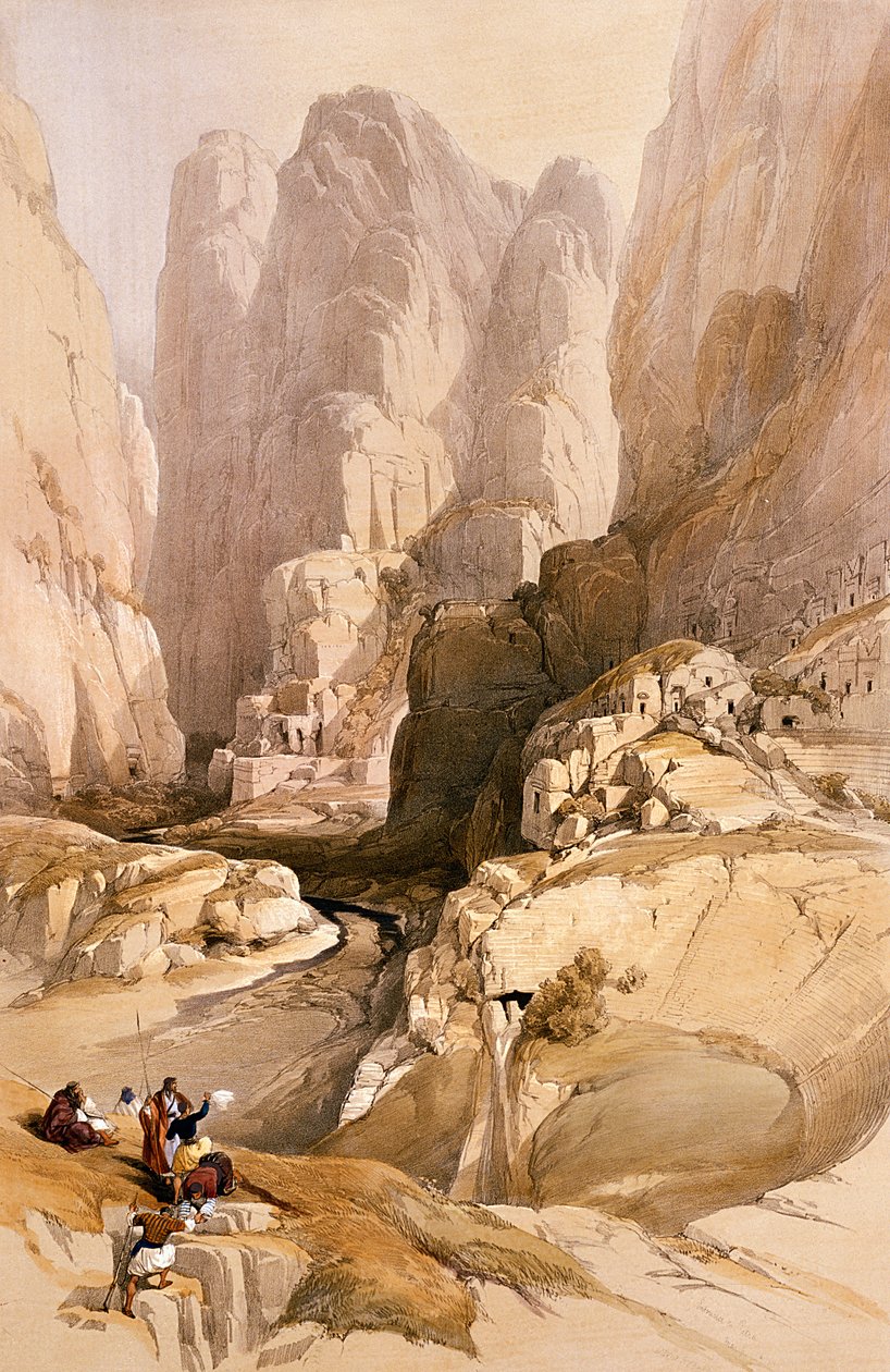 Sisäänkäynti Petraan, 10. maaliskuuta 1839, levy 98 