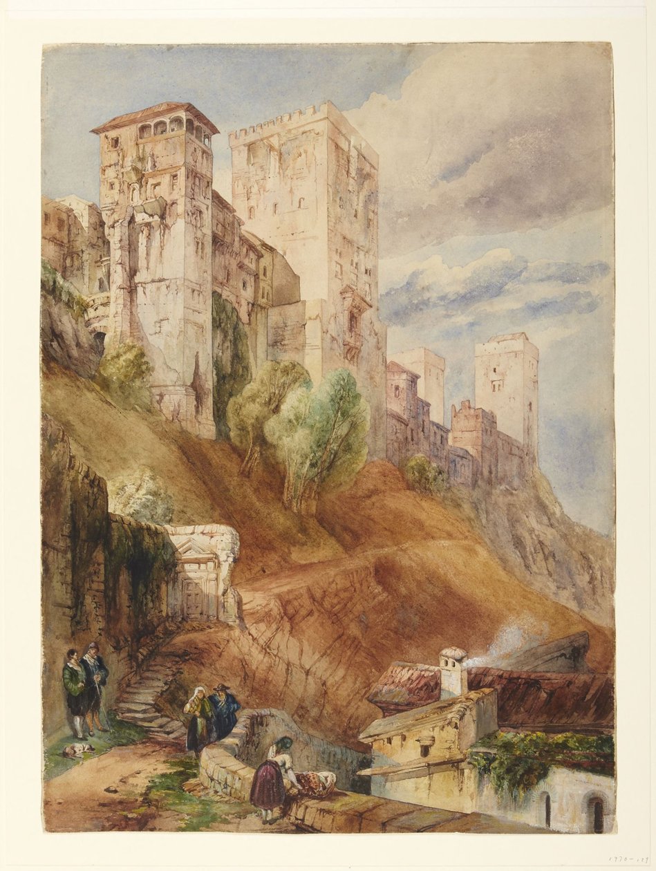 Alhambran linnoitus tekijältä David Roberts