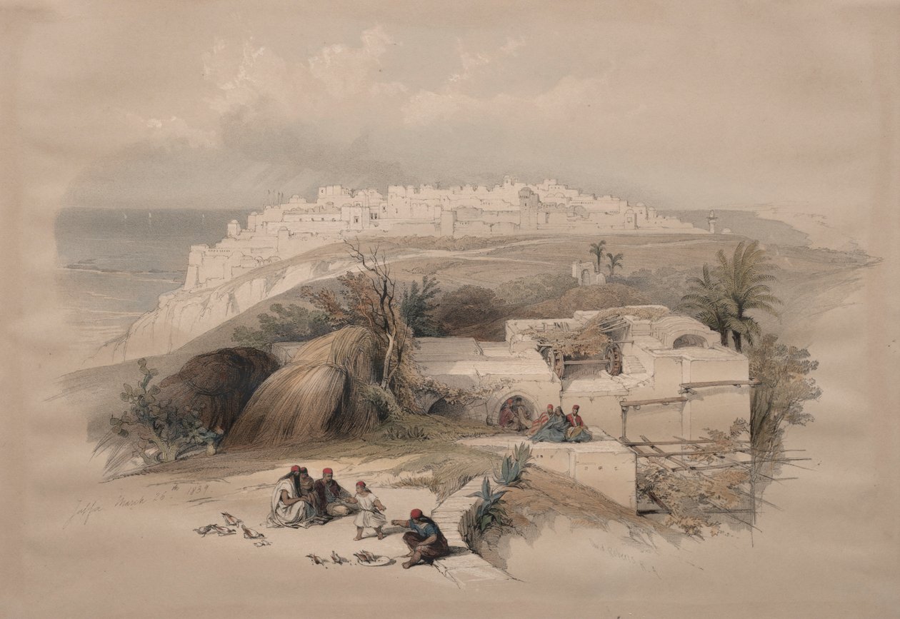 Jaffa, 1839. tekijältä David Roberts