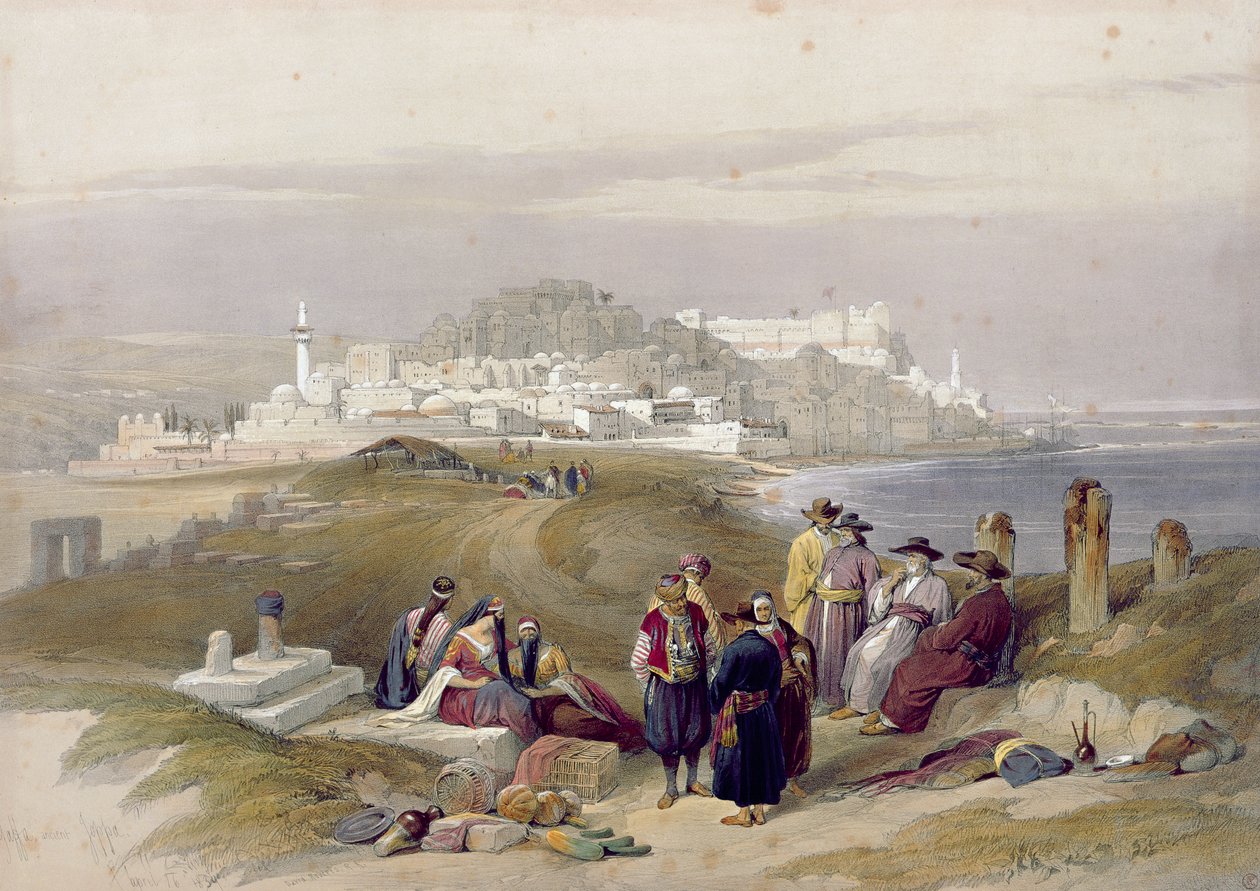 Jaffa, muinainen Joppa, 16. huhtikuuta 1839, levy 61 