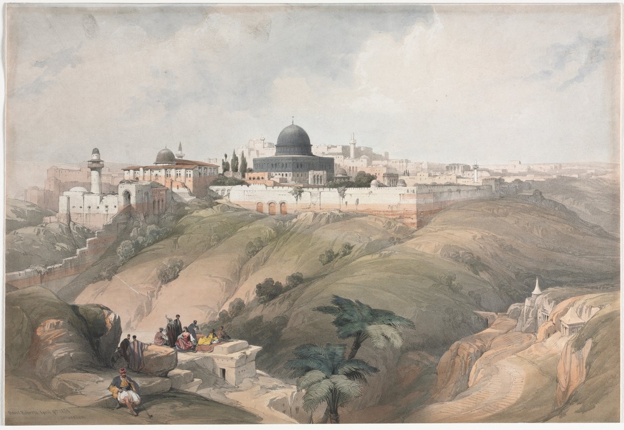 Jerusalem tekijältä David Roberts