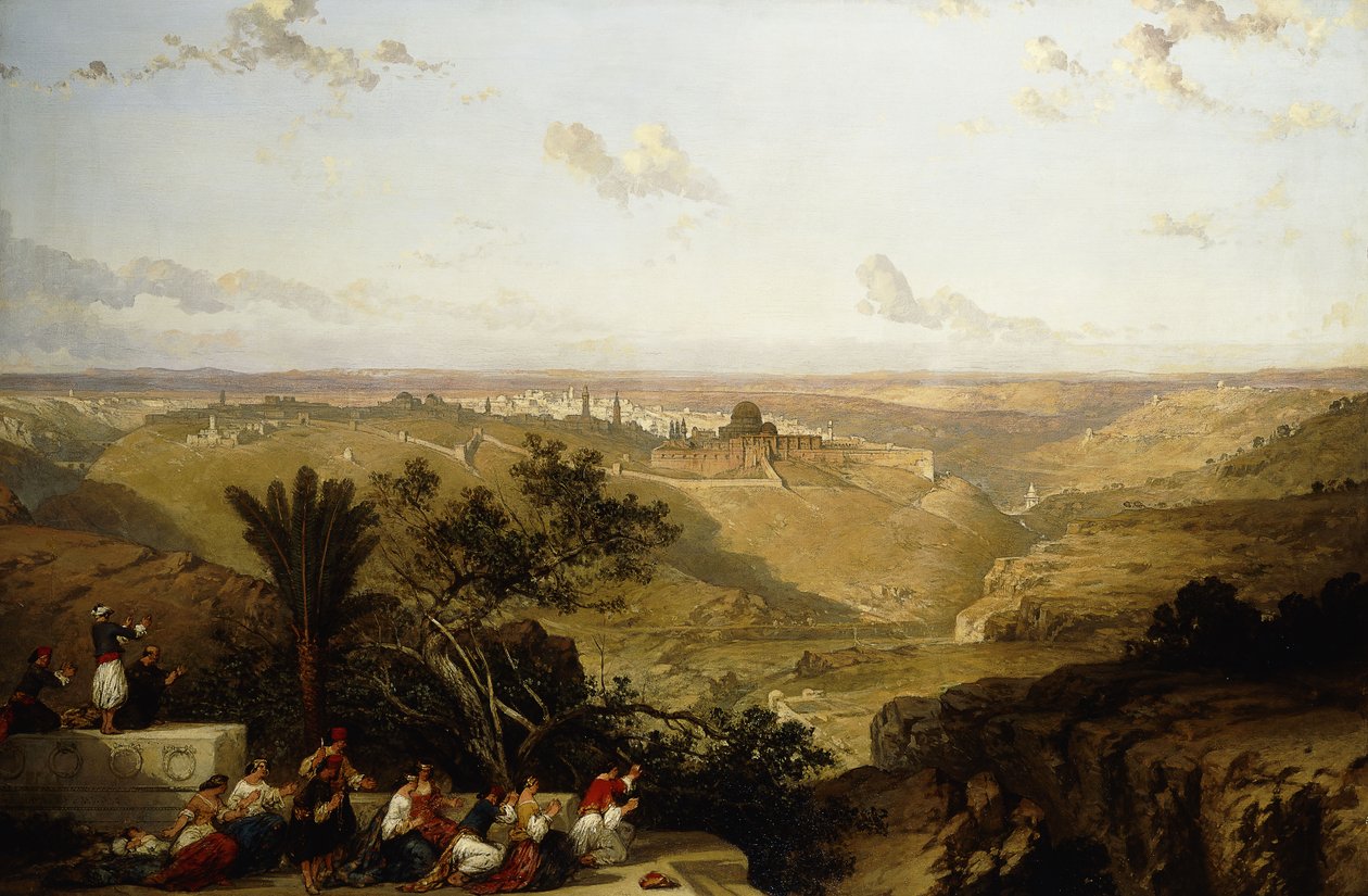Jerusalem tekijältä David Roberts