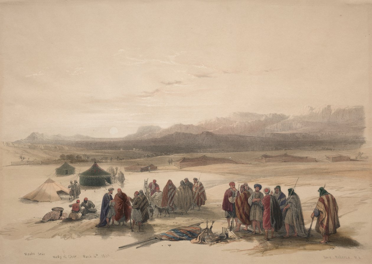 Mont Ser Wadi El Shar tekijältä David Roberts