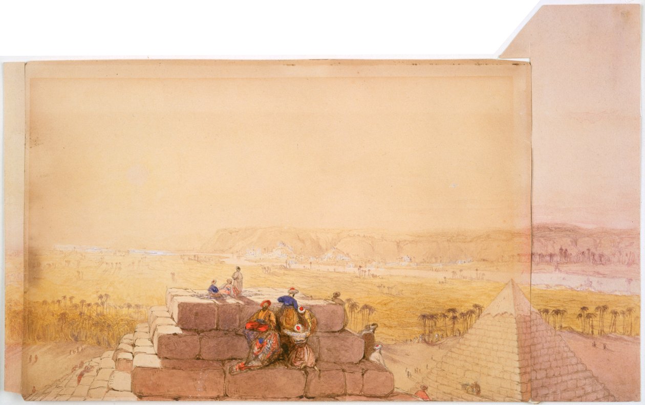 Pyramidit, 1800-luku tekijältä David Roberts