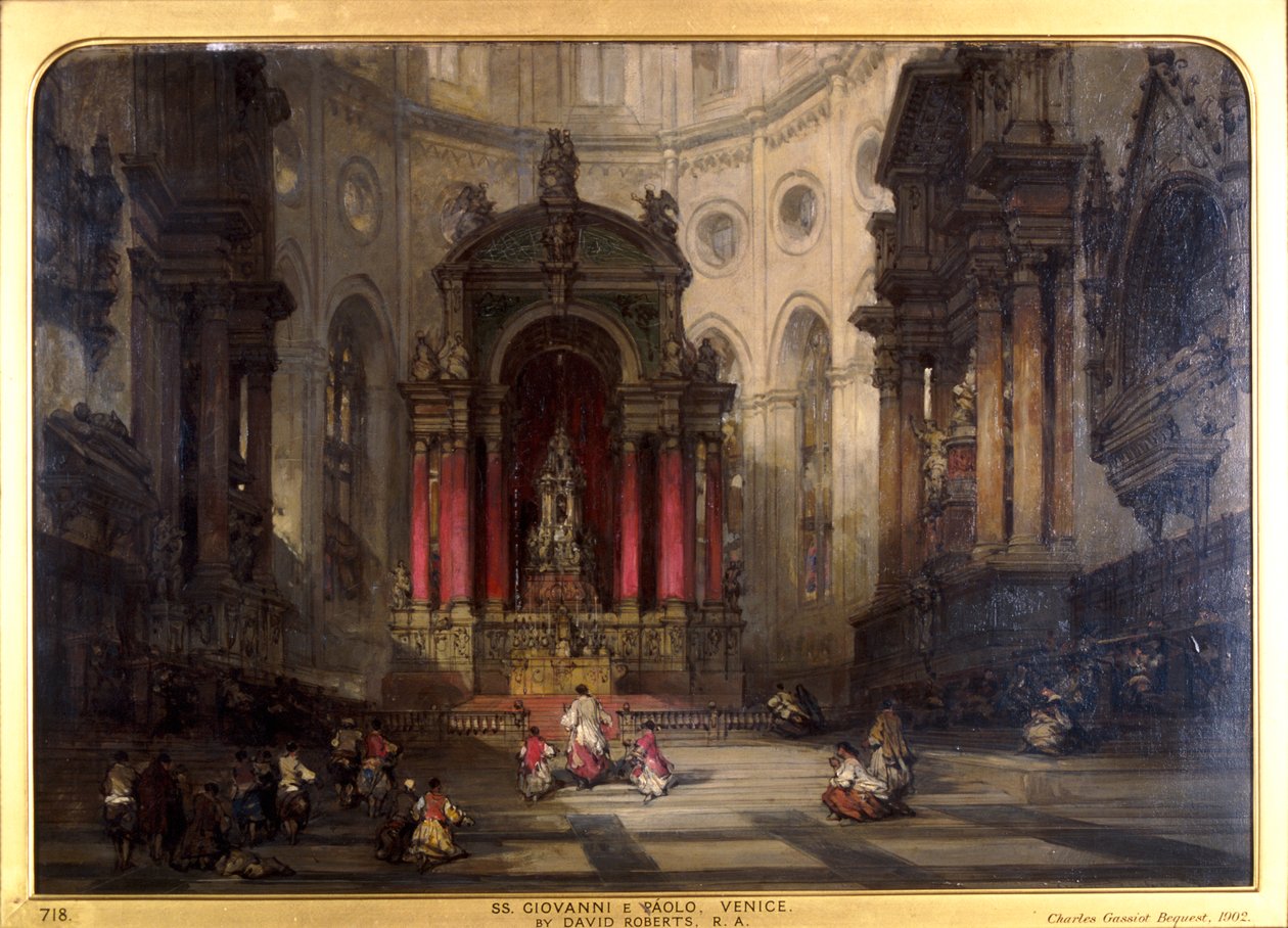 SS Giovanni e Paolo, Venetsia tekijältä David Roberts
