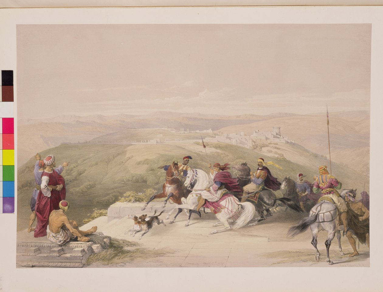 Sabaste, muinainen Samaria, 17. huhtikuuta 1839, levy 44 