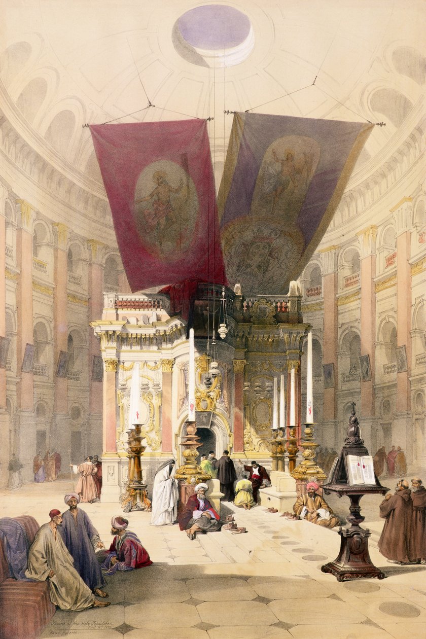 Pyhän haudan pyhäkkö, 10. huhtikuuta 1839, levy 14 