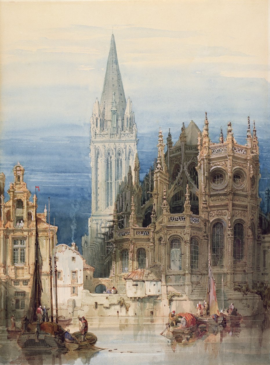 St. Pierre, Caen tekijältä David Roberts