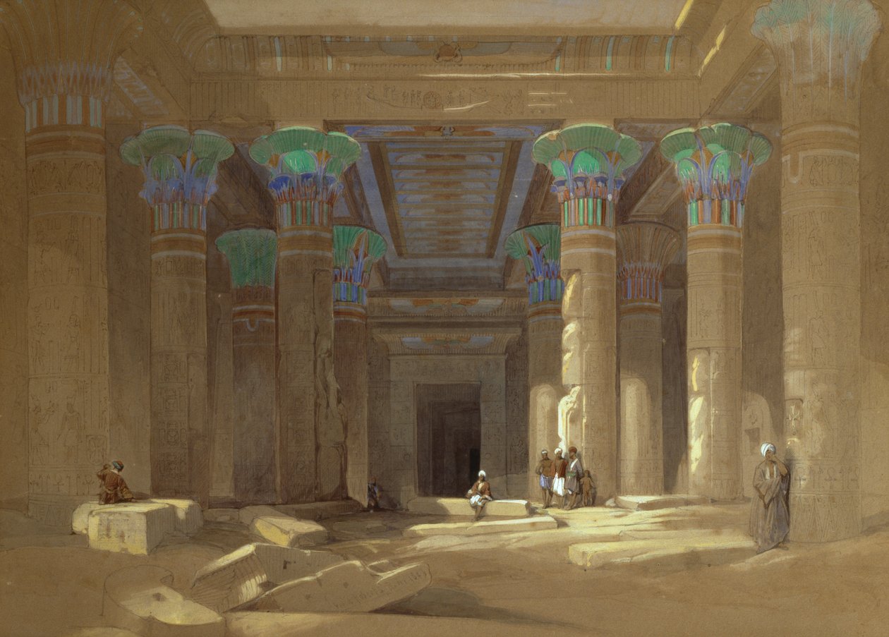 Philaen temppeli, Egypti tekijältä David Roberts