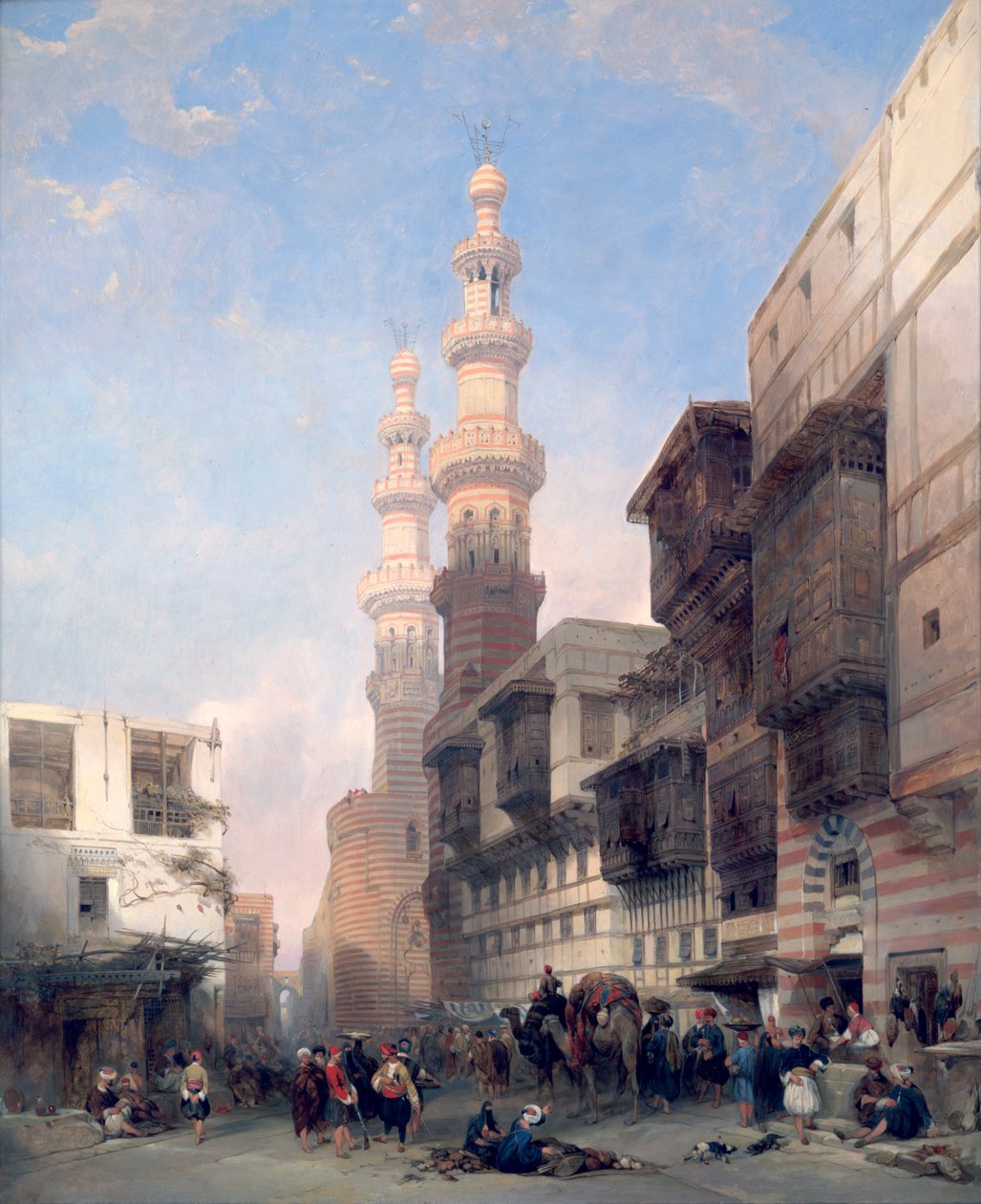 Metawalean portti, 1843 tekijältä David Roberts