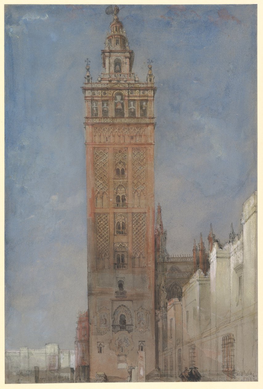 Giralda, Sevilla tekijältä David Roberts