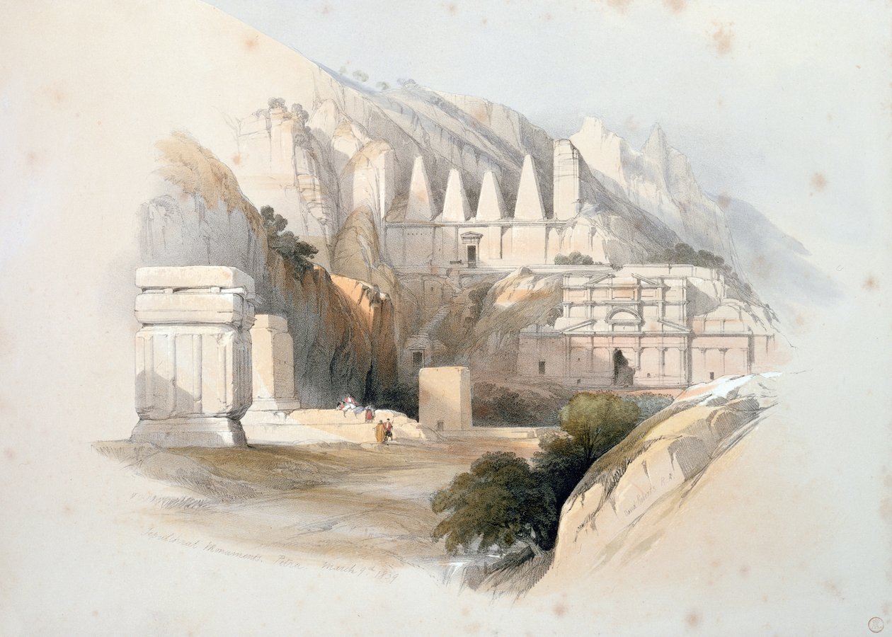 Necropolis, Petra, 