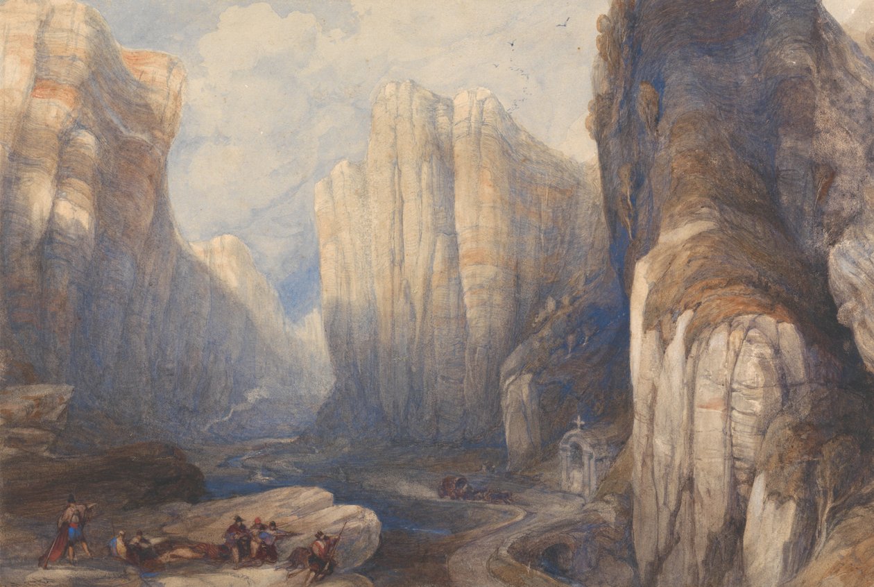Pancorbon solan, Pyreneet tekijältä David Roberts