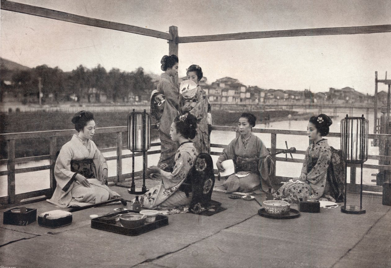 "Un menjar japonès", c1903 finlandès tekijältä David Stevenson and Co
