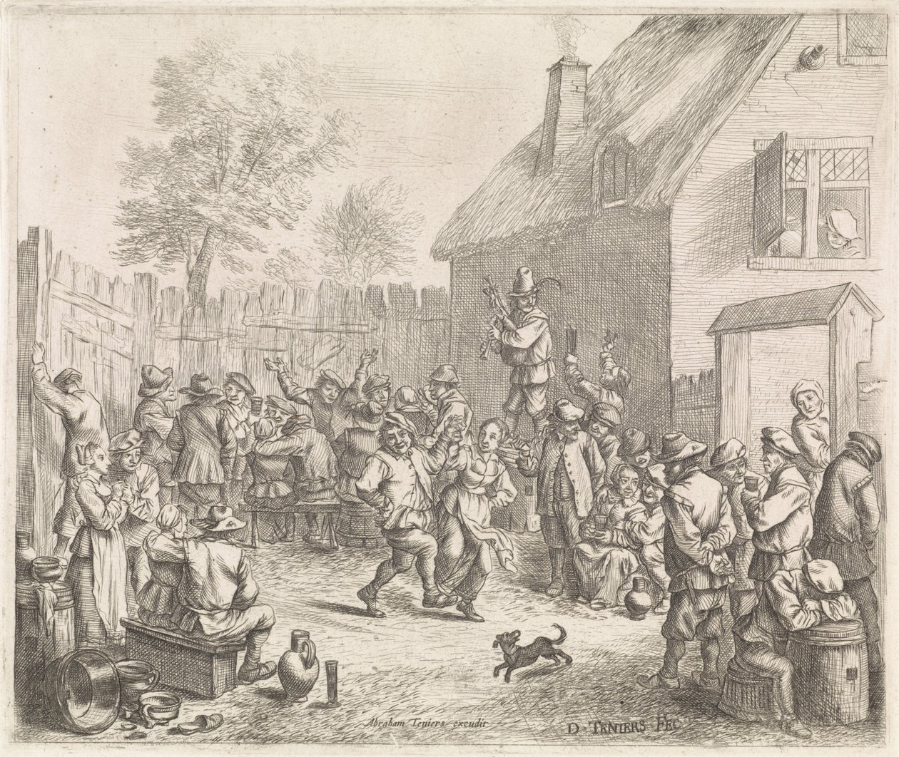 Maanviljelijän messut tekijältä David Teniers (II)