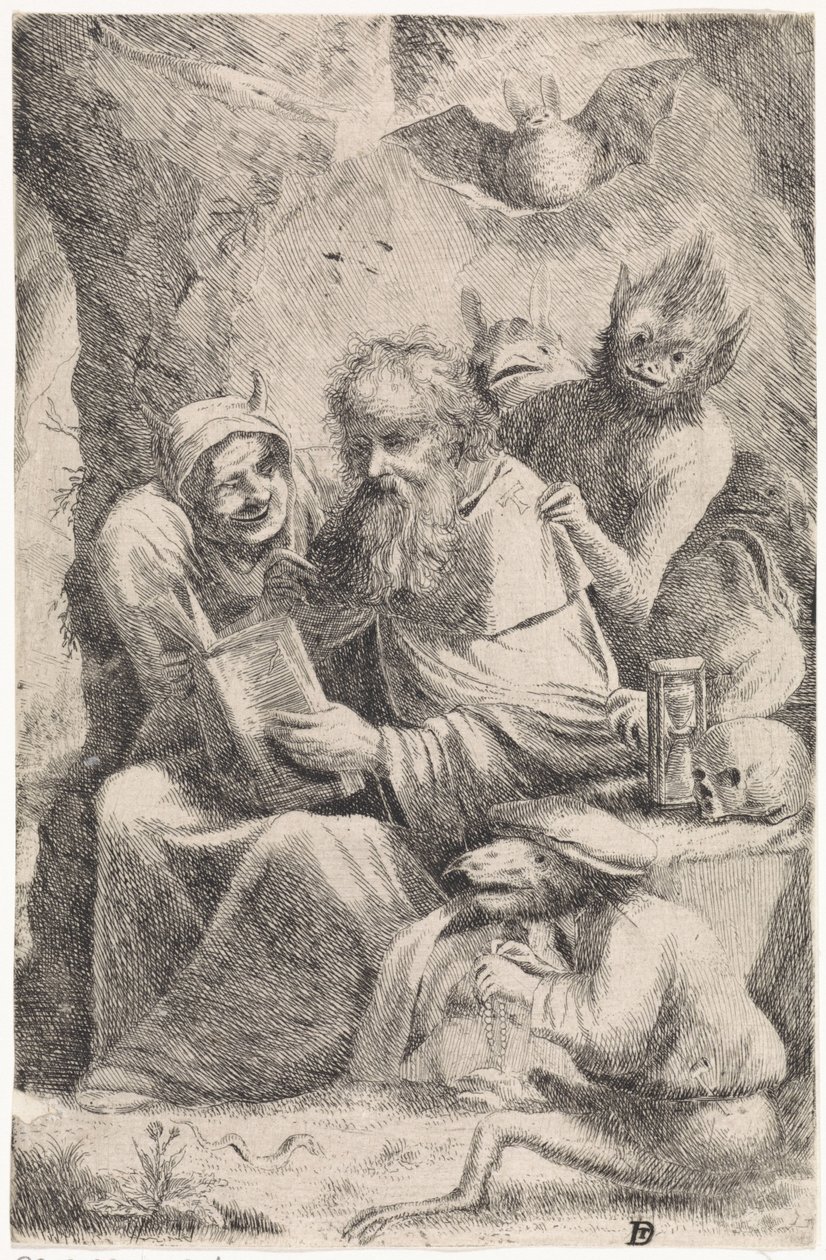 Pyhän Antoniuksen vetoomus tekijältä David Teniers (II)